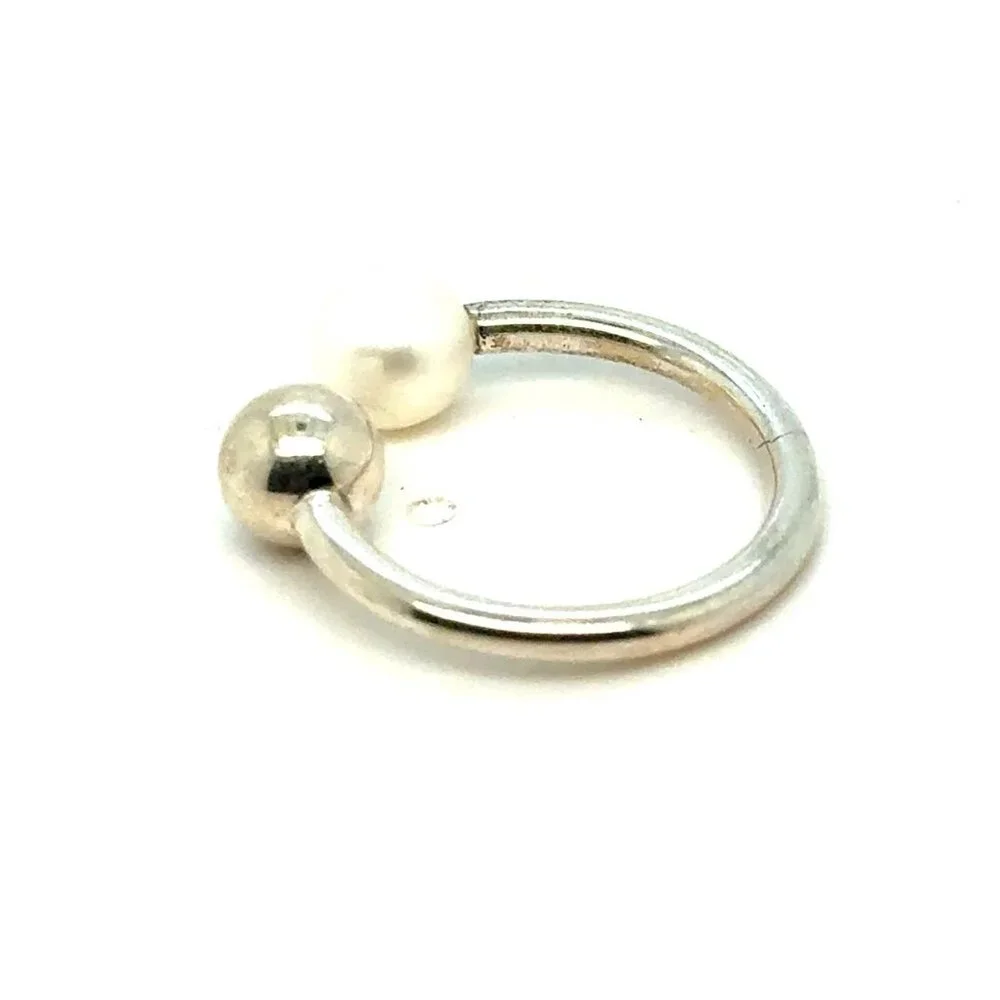 Retired‎ Pandora Contemporary Pearl Open Ring